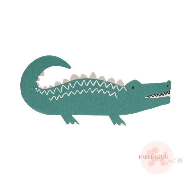 KROKODILLE SERVIETTER