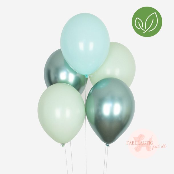 GRNNE BALLONER 10 STK