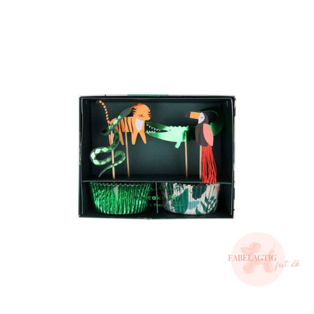 JUNGLE CUPCAKE KIT