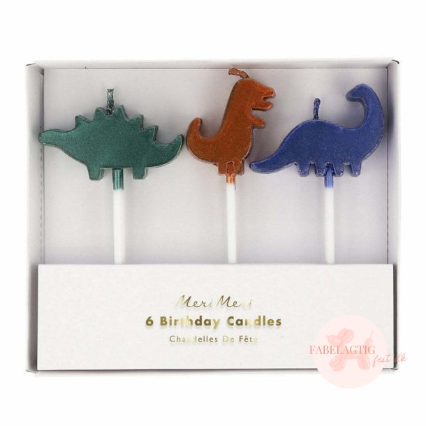 DINOSAUR KAGELYS 6 STK