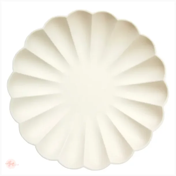 SIMPLY ECO TALLERKNER CREME