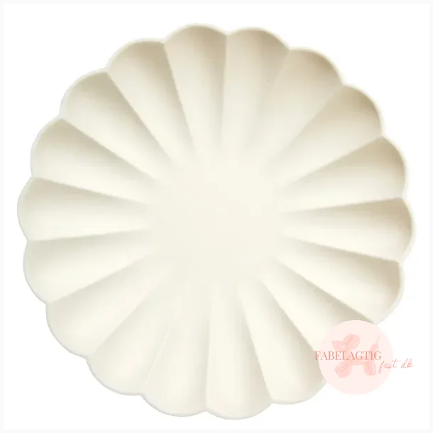 SIMPLY ECO TALLERKNER CREME