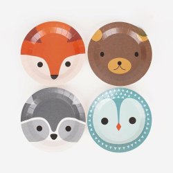 SKOVDYR TALLERKNER MIX